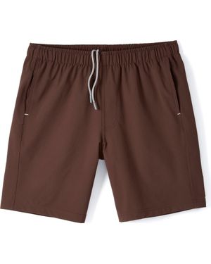 Myles Apparel Everyday Short 8 - Brown