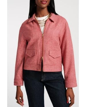 Frances Valentine Riff Jacket - Red