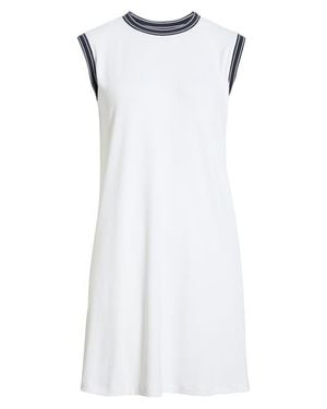Varley Endo Court Sleeveless Minidress - White