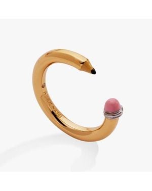 ALEX AND ANI Pencil Ring - Metallic