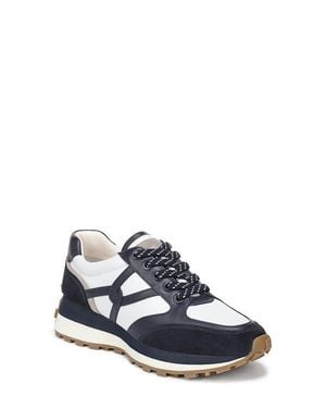 Veronica Beard Valentina Wedge Sneaker - Blue
