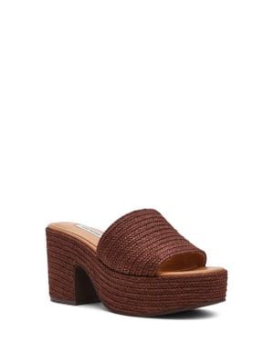 Steve Madden Trippy Platform Sandal - Brown