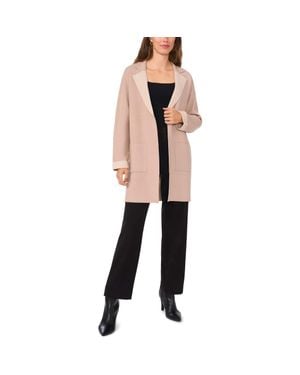 Halogen® Open Front Coat - Multicolor