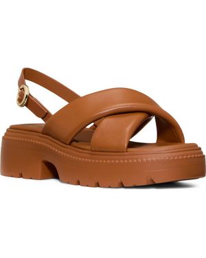 Kate Spade Slingback Platform Sandal - Brown