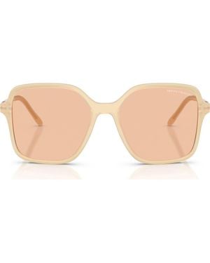 ARMANI EXCHANGE 53Mm Butterfly Sunglasses - Natural