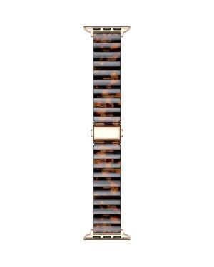The Posh Tech Charlie Resin Link Bracelet Apple Watch Watchband - Black