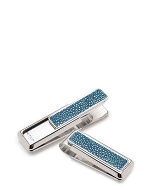 M-clip 'Stingray' Money Clip - Blue