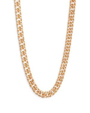 Open Edit Curb Chain Necklace - Metallic