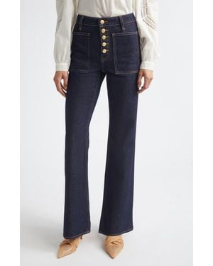 Ulla Johnson The Lou Stretch Jeans - Blue