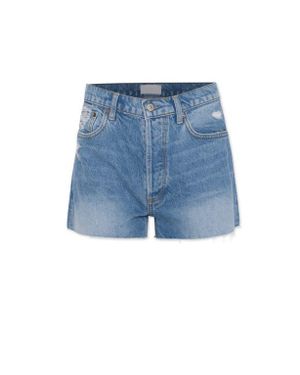 Boyish The Cody Cut-Off Short Shorts - Blue