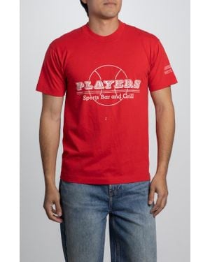 Elwood Vintage Players Tee - Red