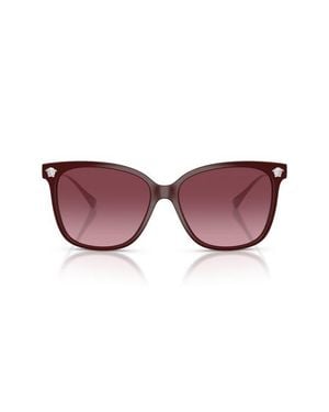 Versace 57Mm Square Sunglasses - Purple