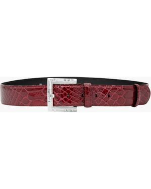 Cavalinho Gallop 810 Patent Leather Belt - Red