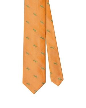 Robert Talbott Robert Newt Best Of Class Necktie - Orange