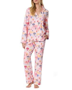 Bedhead Long Sleeve Pajamas - Red