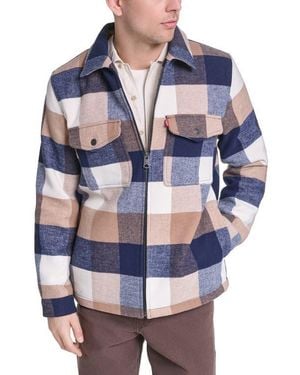 Levi's Zip Front Shacket - Blue