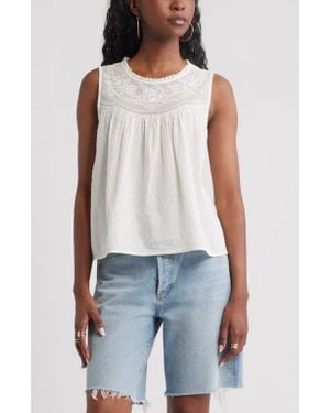 Treasure & Bond Mesh Yoke Tank - Blue