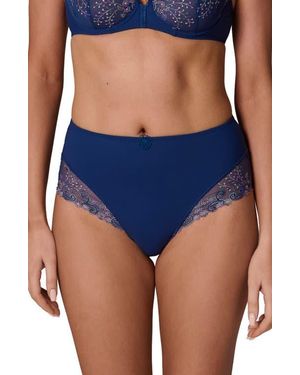 Simone Perele Delice Retro Briefs - Blue