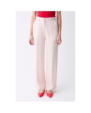 DELUC Caleira Straight Leg Pants - Pink