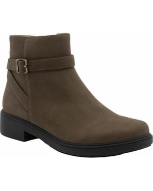 ABEO Compass Buckle Boot - Brown