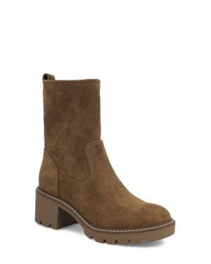 MIA Pallmer Block Heel Bootie - Brown