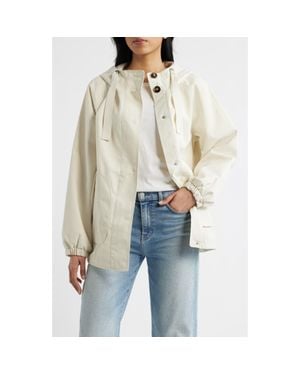 Brooklyn Industries Hooded Utility Jacket - White