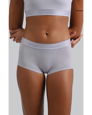 OXER Bold Ultrasoft Boyshorts - White