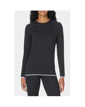 Sweaty Betty Animal Base Layer Top - Black