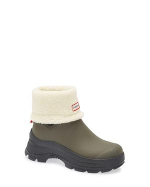 HUNTER Esme Lug Sole Waterproof Snow Bootie - Multicolor