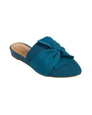 Comfortview The Savannah Slip On Mule - Blue