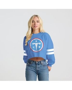 Spirit Jersey Tennessee Titans Sleeve Stripe Long Sleeve Shirt - Blue