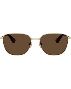 Burberry 57Mm Square Sunglasses - Brown