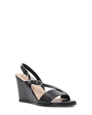 Frye Rachel Slingback Wedge Sandal - Black