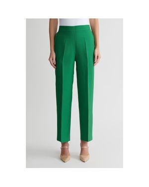 Kasper The Audrey Pull-On Straight Leg Pants - Green