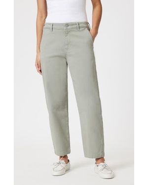 Mavi Lauren Stretch Cotton Twill Pants - Multicolor