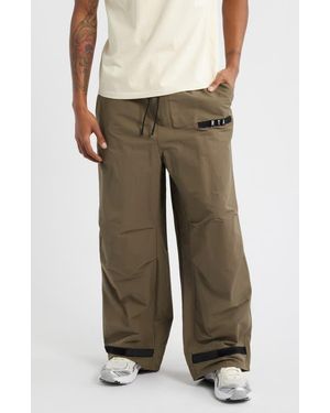 RTA Frederic Oversize Parachute Pants - Green