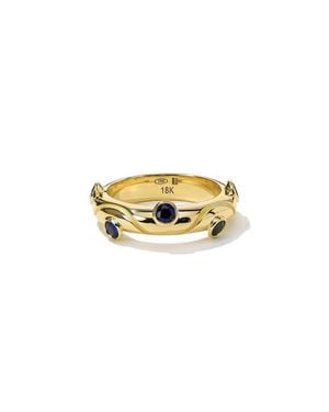 Mark Henry Riva Crest Ring - Metallic