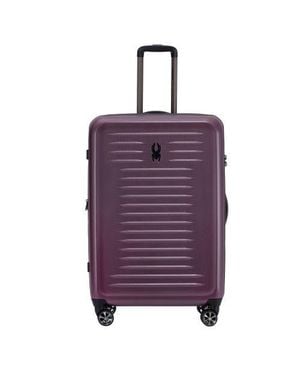 Spyder Rails 29 Inch Expandable Hardside Upright Suitcase - Purple