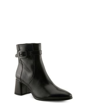 Spring Step Velloria Leather Bootie - Black