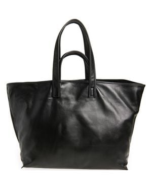 Kassl Leather Tote - Black
