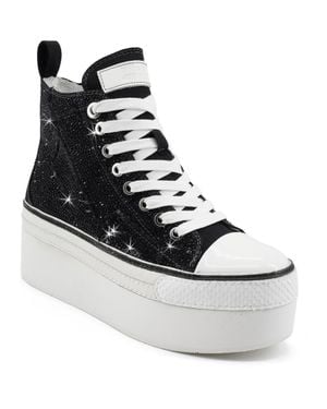 Zigi Carmensa High Top Platform Sneaker - White