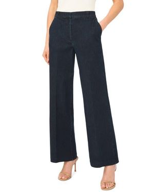 Ted Baker Carina Straight Leg Denim Suit Pants - Blue