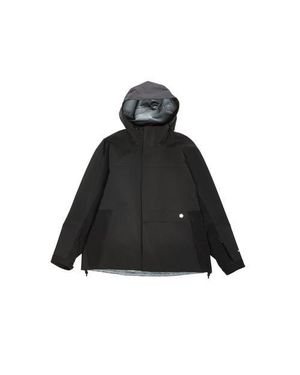 vowels Shell Jacket - Black