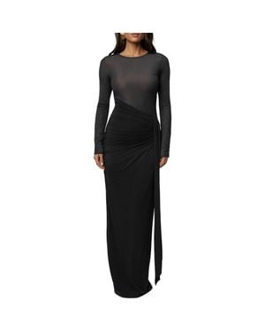 JLUXLABEL Halo Hour Maxi Dress - Black