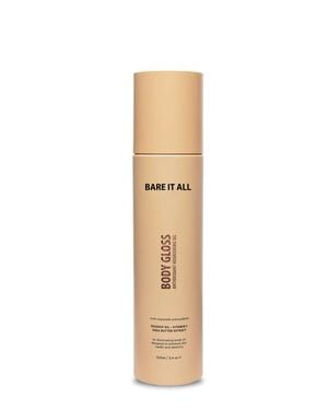 Bare It All Body Gloss Antioxidant Nourishing Oil - Natural