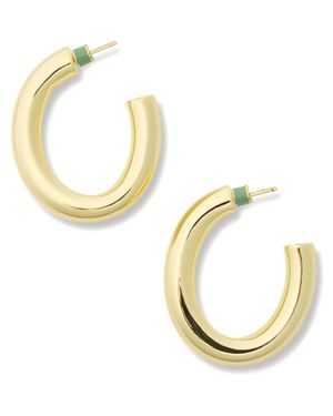 Machete 1.5 Perfect Oval Hoops - Metallic