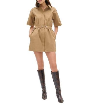 ALIGNE Reign Organic Cotton Shirtdress - Natural