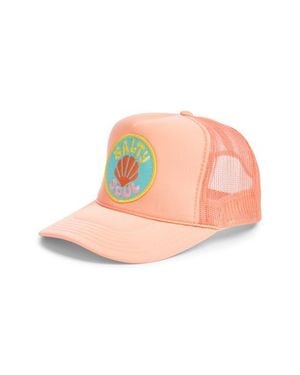 Friday Feelin Salty Soul Trucker Hat - Pink