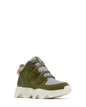 Sorel Kinetic Impact Caribou Plus Waterproof Sneaker Bootie - Green