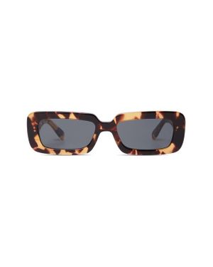 Elisa Johnson Gigi 54Mm Rectangular Sunglasses - Black
